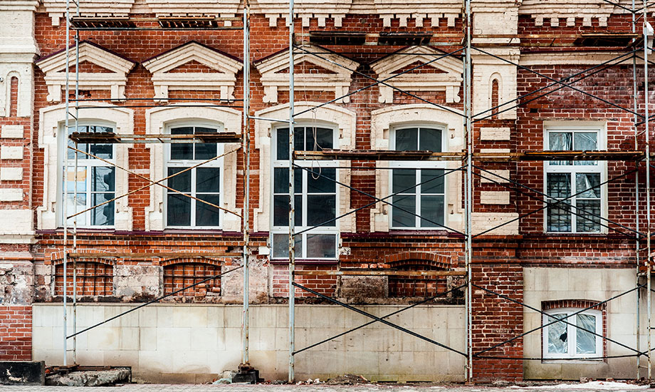 restoration of old building